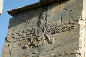 Ahura Mazda, otra antiquísima deidad voladora